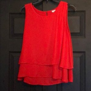 Sleeveless blouse